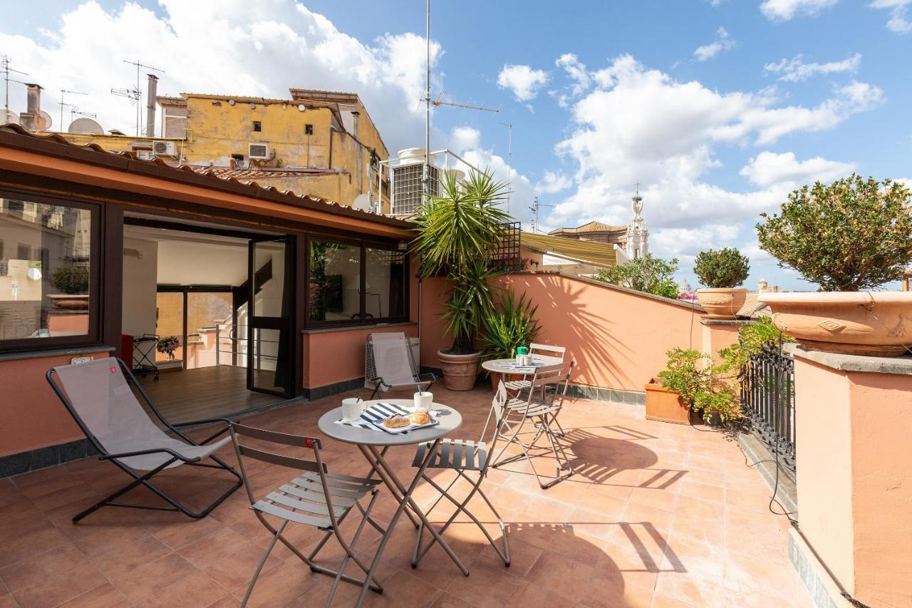 Rome As You Feel - Penthouse Apartment With Terrace On Spanish Steps Extérieur photo